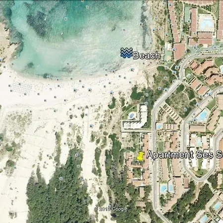 Nice 2 Bedroom Next To The Beach On The Golf/beach Of Son Parc. Apartamento *